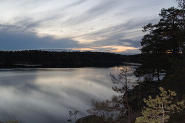 Swedish nature reserve, Tyresta National Park, Sweden.