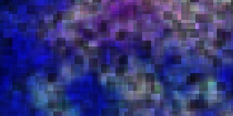 Light Pink, Blue vector background in polygonal style.