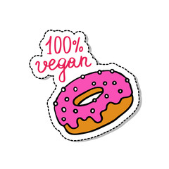 donut doodle icon