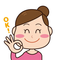 OK　女性　主婦