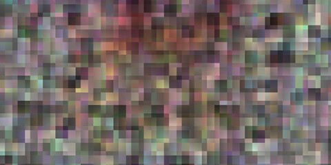 Light Blue, Yellow vector background with rectangles.