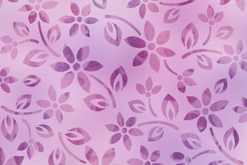 Pink and purple floral background. Spring wallpaper backdrop