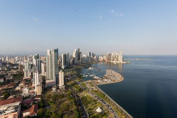 Fototapeta na wymiar Skyline in Panama City