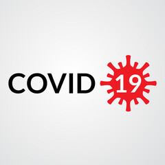 vector illustration of corona virus covid-19 disease