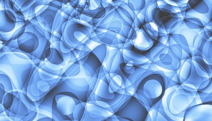 Wavy abstract futuristic background