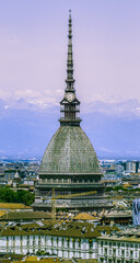 The Mole Antonelliana, one of the symbols of Turin, Italy