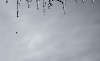 icicles melting