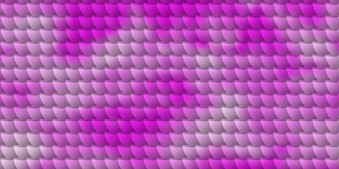Fototapeta premium Light Pink vector pattern in square style.