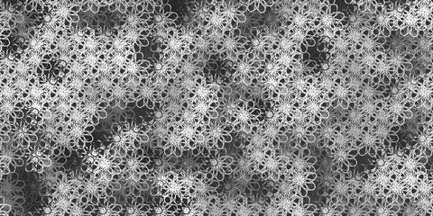 Light Gray vector pattern with curves.