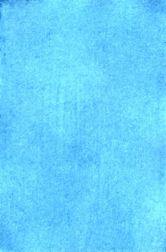 Azure blue simple aquarelle color background abstract texture