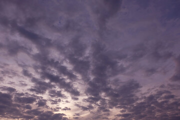 Beautiful  sky and clouds background
