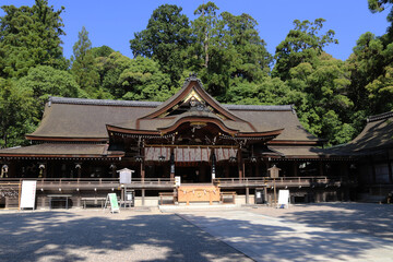 Old Shinto shrine (Omiwa-jinja - Nara prefecture)
