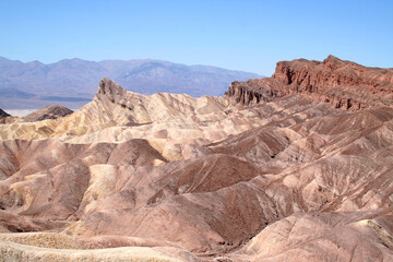 Fototapeta na wymiar Scenic and colorful Death Valley landscape.