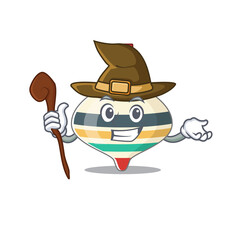 Top toy funny but sneaky witch cartoon character design