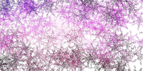 Obraz premium Light Purple, Pink vector template with lines.