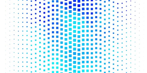 Light BLUE vector background in polygonal style. New abstract illustration with rectangular shapes. Pattern for business booklets, leaflets