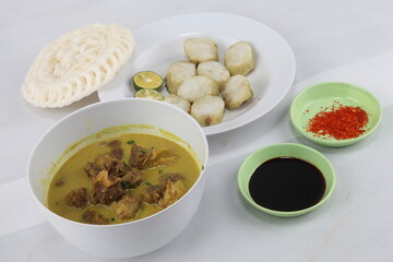 empal gentong is traditional food from cirebo indonesia