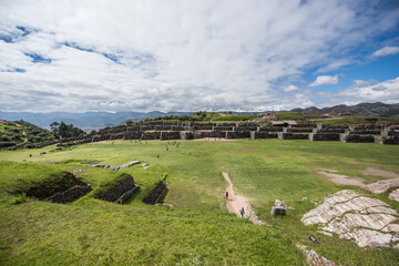 Saksaywaman, Inca ruins in Cusco, Peru