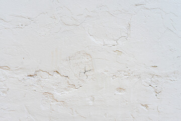  whilte color cement crakced wall