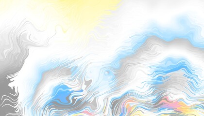 Digital art fractal background.  Psychedelic futurisxtic abstract pattern.