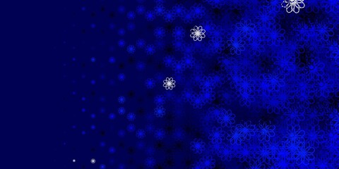 Light BLUE vector texture with wry lines.