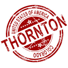 Thornton stamp with white background