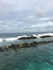 Maldives. The beauty of the Maldives Islands. Nature of the Maldives.