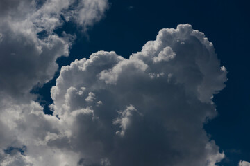 Massive Summer Clouds Before Storm