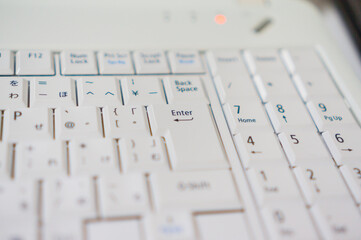 パソコンのキーボード
