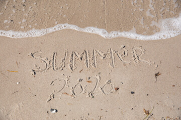 Summer 2020 Written in the sand 