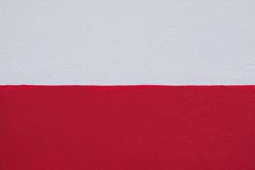 The texture of the red and white concrete wall for the background