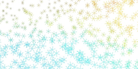 Light Blue, Yellow vector template with wry lines.