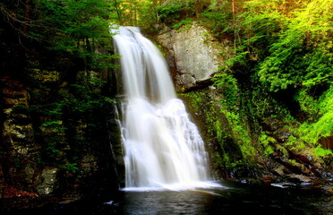 Bushkill Waterfall,  Pennsylvania
