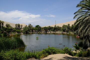Peru Huacachina - Huacachina Lagoon