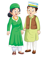 fa woman and a man standing