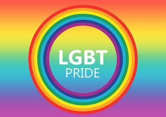 LGBT pride transgender rainbow color background. LGBT symbol rainbow design concept background
