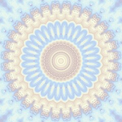 Abstract round ornamental mandala