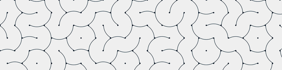 Colour Hehagon Tile Connection art background design illustration
