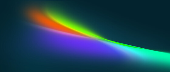 ABSTRACT drak blue with abstract colorful light walllpaper