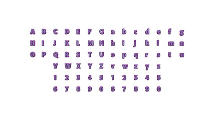  written on a white background by individual letters with a shaped font 3D illustrated on the wall with bottom shadows