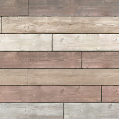 Old hard wood strip plank wall and floor background texture.