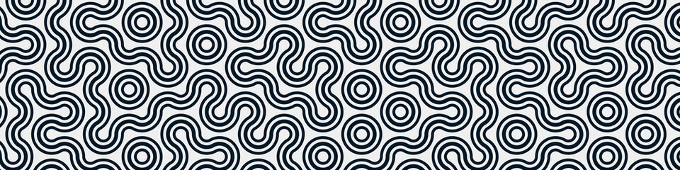 Colour Hehagon Tile Connection art background design illustration