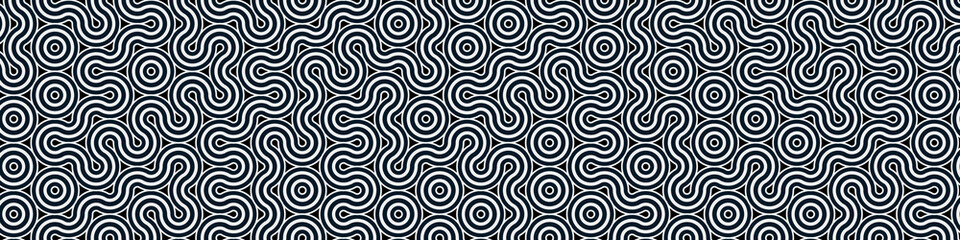 Colour Hehagon Tile Connection art background design illustration