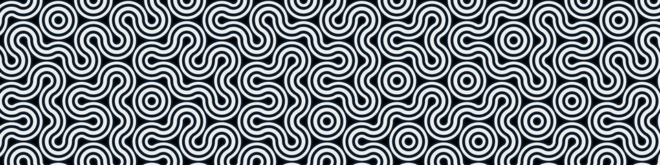 Fototapeta premium Colour Hehagon Tile Connection art background design illustration