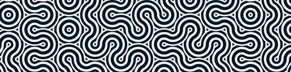 Obraz premium Colour Hehagon Tile Connection art background design illustration