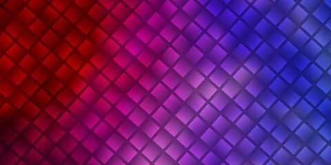 Light Blue, Yellow vector backdrop with rectangles.