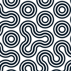 Colour Hehagon Tile Connection art background design illustration