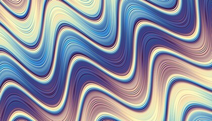 Wavy abstract futuristic background