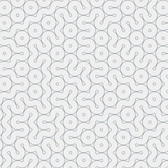 Colour Hehagon Tile Connection art background design illustration