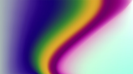 Gradient background with colorful fill.